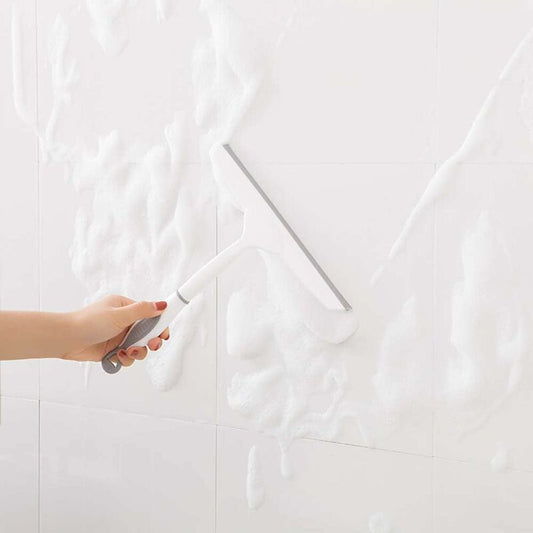 Shower Squeegee Glass Squeegee, Glass And Tile Squeegee For Window Or Shower - With Heavy Duty Blade V1188-MS-227-2635