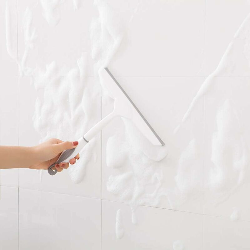 Shower Squeegee Glass Squeegee, Glass And Tile Squeegee For Window Or Shower - With Heavy Duty Blade V1188-MS-227-2635