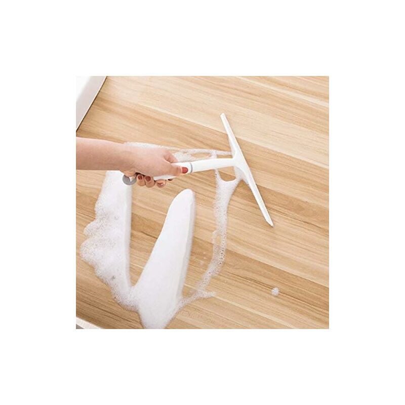 Shower Squeegee Glass Squeegee, Glass And Tile Squeegee For Window Or Shower - With Heavy Duty Blade V1188-MS-227-2635