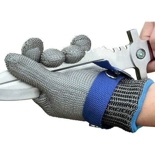 Cut Resistant Glove Iso-F Cut Resistant Gloves Stainless Steel Glove For Kitchen Butcher Outdoor Work V1188-MS-227-2640
