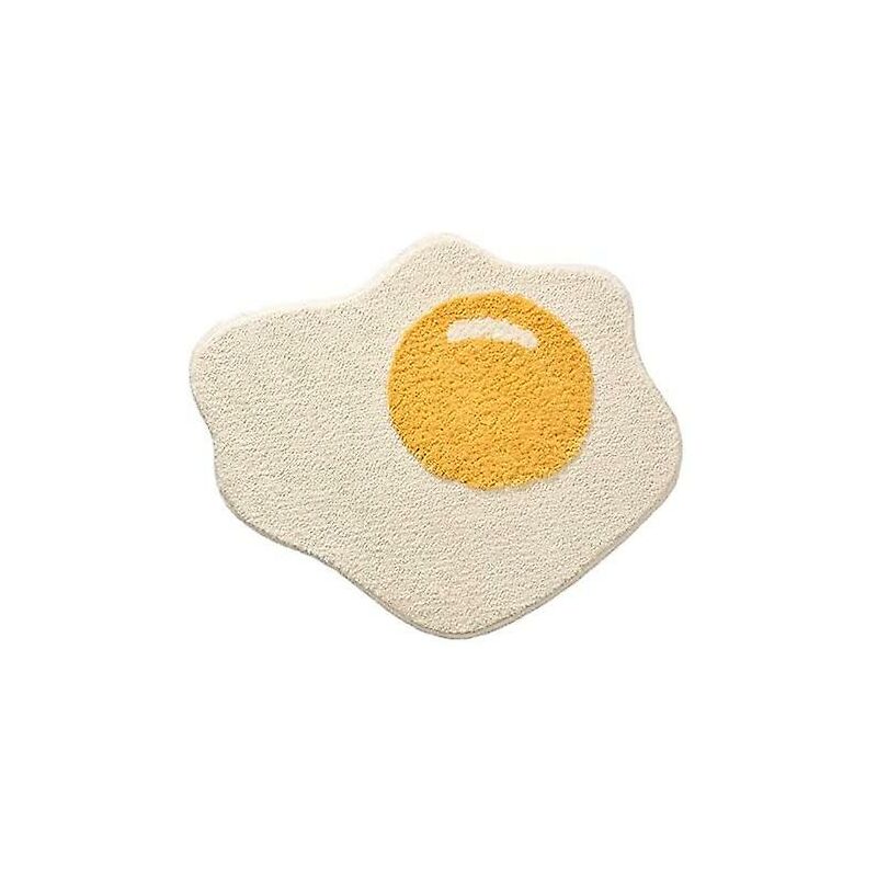 Funny Bathroom Rug Egg Pattern Entryway Kitchen Bedroom Carpet Chic Doormat, 70 X 58 Cm V1188-MS-227-2652