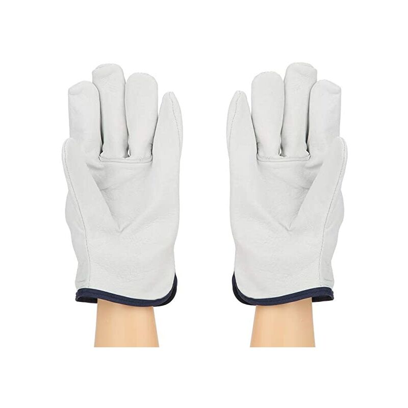 Work Gloves Hand Protection Fire Resistant Welding Glove Super Soft Grain Sheepskin Glove Protective Glove V1188-MS-227-2654