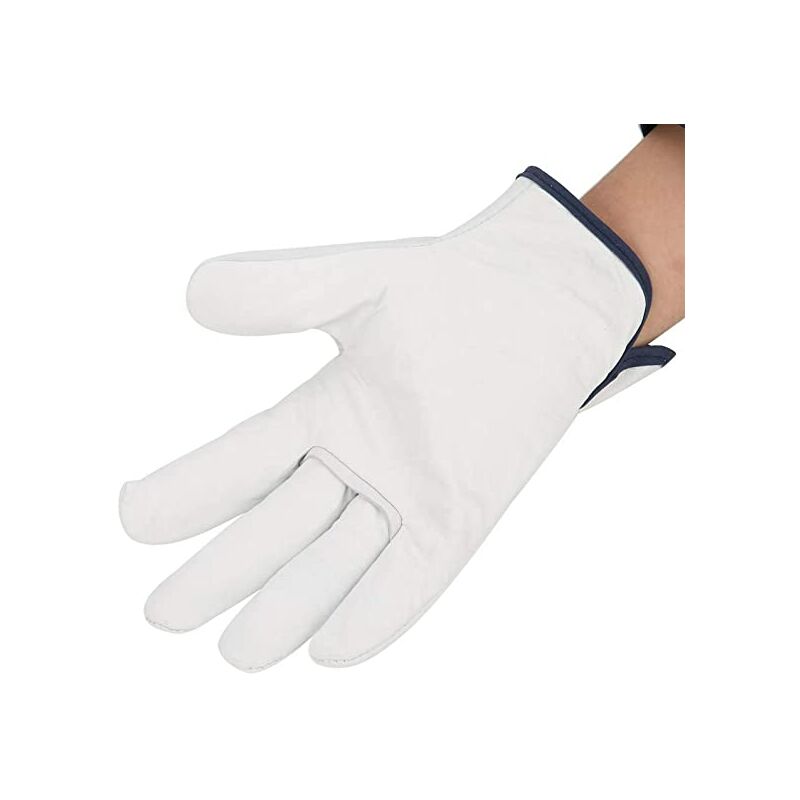 Work Gloves Hand Protection Fire Resistant Welding Glove Super Soft Grain Sheepskin Glove Protective Glove V1188-MS-227-2654