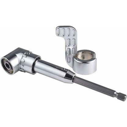 105 Degree Right Angle Drill Bit Extension Socket For Narrow Corner With Strong Magnet, Hex Head Screwdriver V1188-MS-227-2661