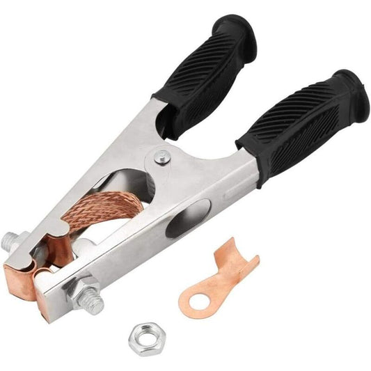 Welding Ground Clamp, Galvanized Welding Earth Clamp 500A Magnetic Ground ROd Clamp Good Conductivity For V1188-MS-227-2662