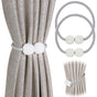 2 Pack Magnetic Curtain Tiebacks For Small, Thin, Or Sheer Curtains Grey Curtain Tieback V1188-MS-227-2665