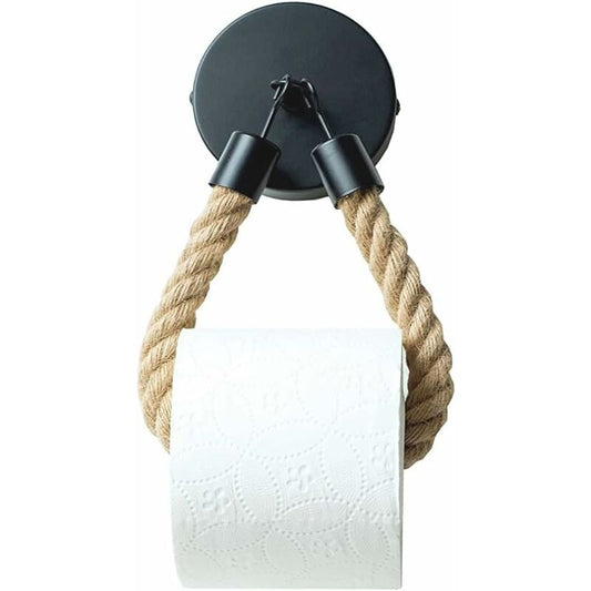 Toilet Paper Holder, Hemp ROpe Towel Holder For Bathroom And Kitchen Bathroom Paper Holder Toilet ROll Holder V1188-MS-227-2667