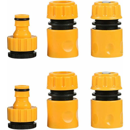2Pack (6 pcs) Garden Hose Connector Kits With Tap Connectors V1188-MS-227-2670