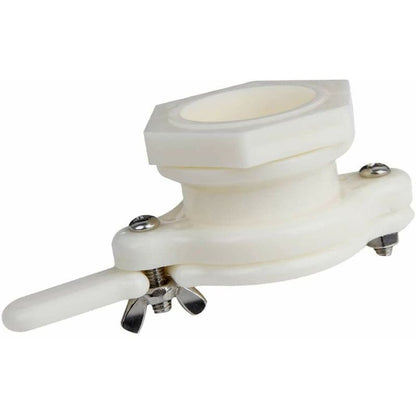 pcs Honey Gate Valve Abs Plastic 2.36" Extractor Tap Honey Extractor Equipment Honey Tap For Beekeeper (White V1188-MS-227-2671