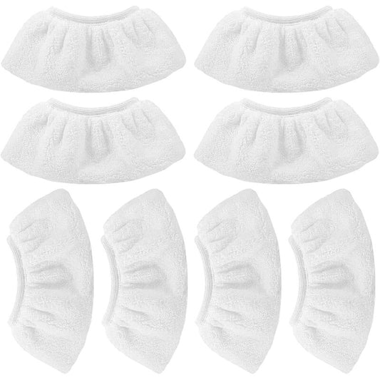 8 pcs Microfiber Cloths For Karcher, Hand Nozzle Cloths Accessory For Steam Cleaners Sc 1, 2, 3, 4, 5 V1188-MS-227-2674