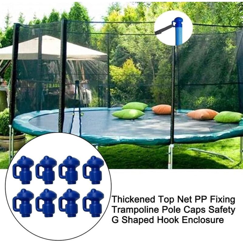 Trampoline Enclosure Diameter Parts, Trampoline Safety Net Brackets, Trampoline Accessories, Fits 2.5-2.8Cm V1188-MS-227-2677
