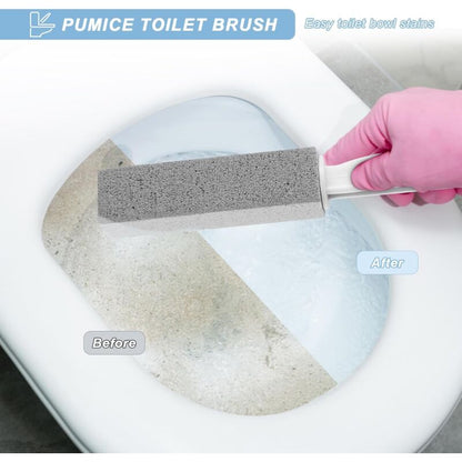 4 Pieces Cleaning Stone With Handle Cleaner, Pumice Stone Cleaning Brush, For Toilet, Kitchen, Bathroom, Pool V1188-MS-227-2690