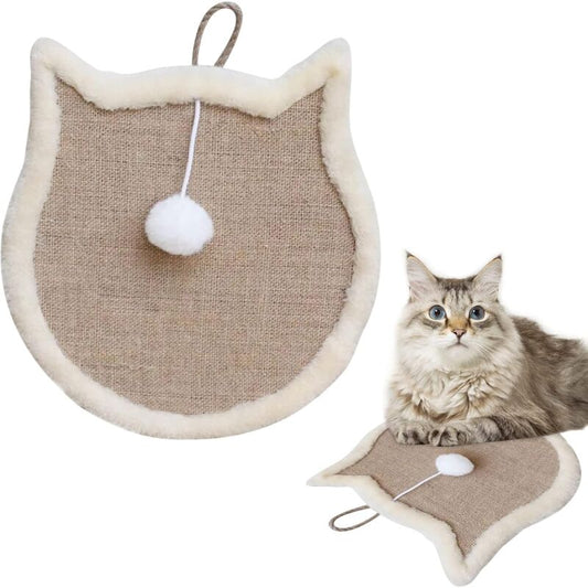 Cat Scratching Post, Cat Scratcher Cardboard Cat Scratcher Cardboard Cat Bowl Durable Cat Scratching Bed High V1188-MS-227-2694