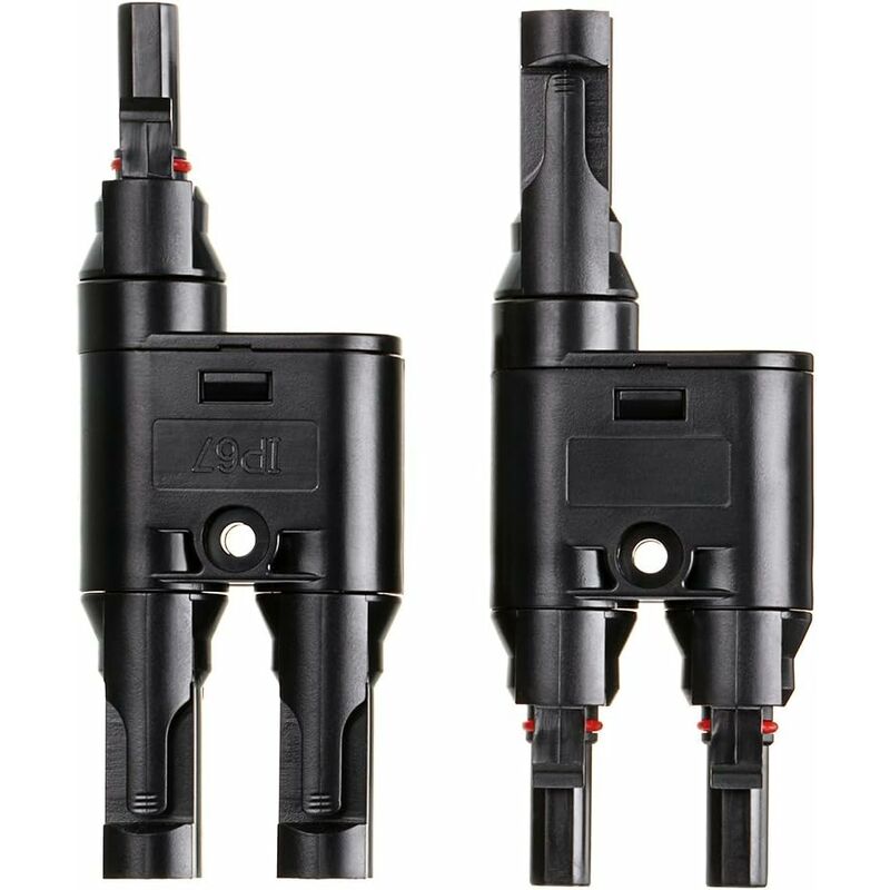 H- 1X Pair Of Solar Panel Connector (1 To 2 Branches), Mc4 Durable And Saving For Family V1188-MS-227-2696
