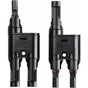 H- 1X Pair Of Solar Panel Connector (1 To 2 Branches), Mc4 Durable And Saving For Family V1188-MS-227-2696