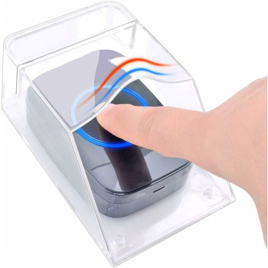 Transparent Protective Cover For Outdoor Doorbell, Waterproof, Wireless, Wall Mount - 11 X 6 X 5 Cm V1188-MS-227-2701
