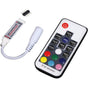 Ultrabright 17 Keys Rf Remote Control Wireless Remote Controller, 5V/12V/24V 12A Mini Controller For Rgb LED V1188-MS-227-2710