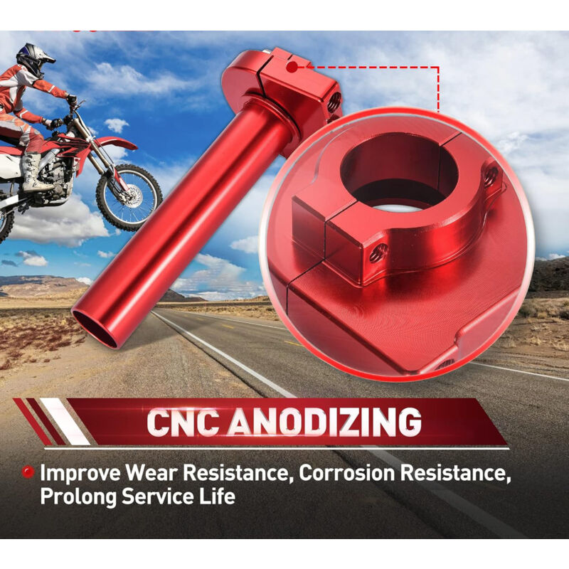 7/8" 22Mm Twist Throttle Grip With Handlebar Clamp Replacement For 50Cc 70Cc 90Cc 110Cc 125Cc Sport Motocross V1188-MS-227-2713