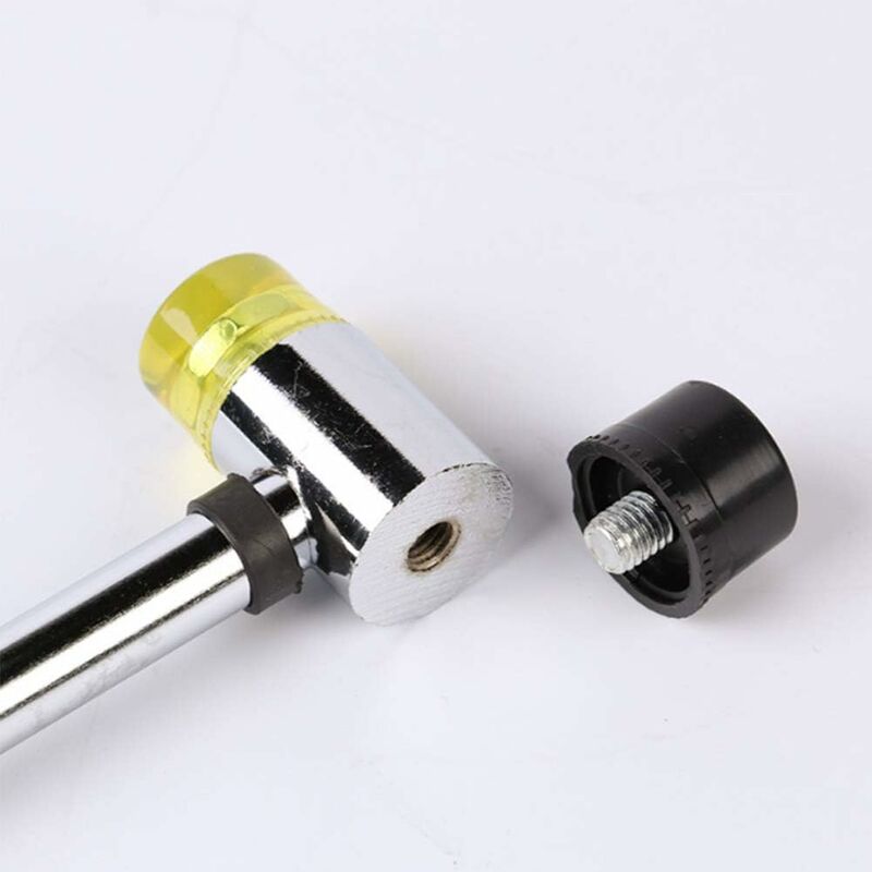 Rubber Hammer Double Head Mounting Hammer Double Sided Mallet Diameter 35 Mm Aluminium Hammer Tools Repair V1188-MS-227-2717