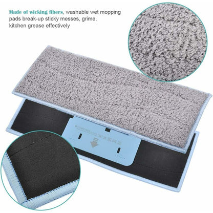 4 Pack Reusable Washable Mop Pads For Braava Jet M6134 V1188-MS-227-2721