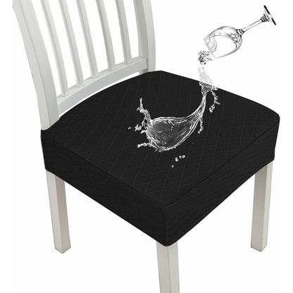 Diamond Lattice Waterproof Seat Covers For Dining ROom Chairs, Stretch Kitchen Chair Covers For Dining ROom, V1188-MS-227-2722