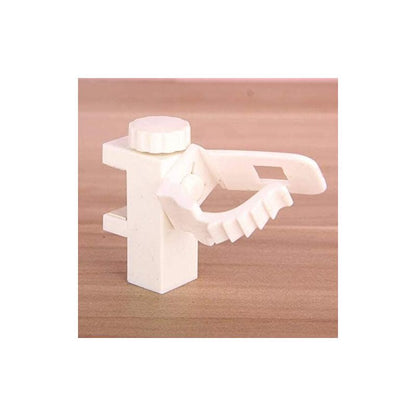 2 pcs Adjustable Crossbar Clamp Holder Curtain ROd Holder Towel Storage Rack Hook For Organizer V1188-MS-227-2725
