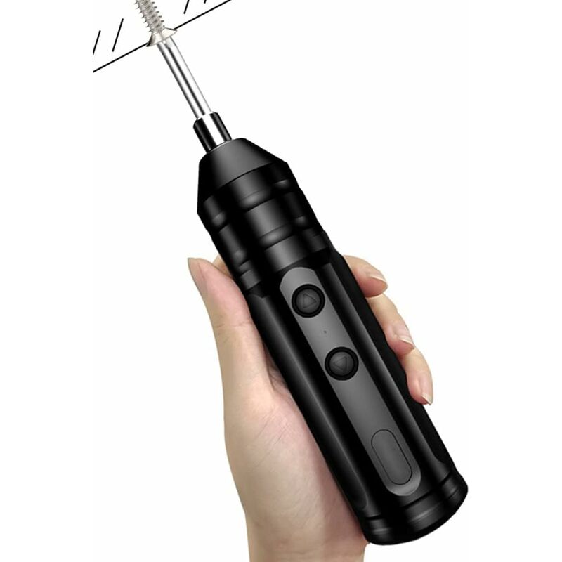 Cordless Electric Screwdriver Kit 250Rpm Mini Drill Usb Rechargeable Portable Auto Repair Tool Kit With Usb V1188-MS-227-2728