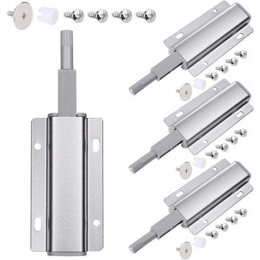 Push To Open Magnet Cabinet Door, 4 pcs Magnetic Latch Push Open DAmper, Push To Open DAmper For Door, V1188-MS-227-2734