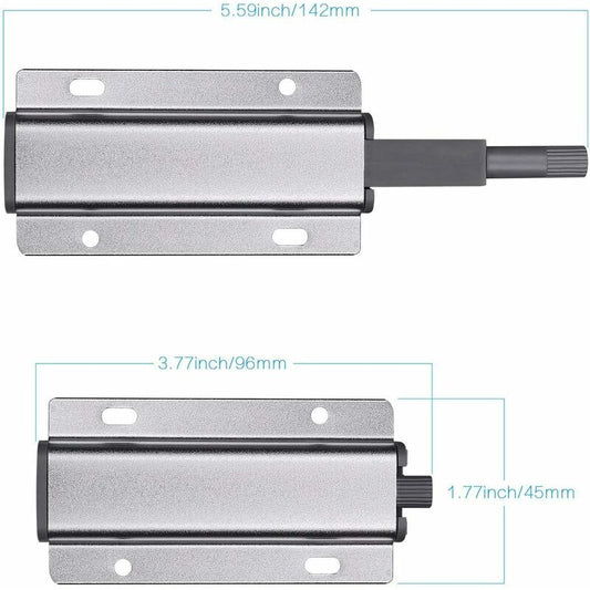 Push To Open Magnet Cabinet Door, 4 pcs Magnetic Latch Push Open DAmper, Push To Open DAmper For Door, V1188-MS-227-2734