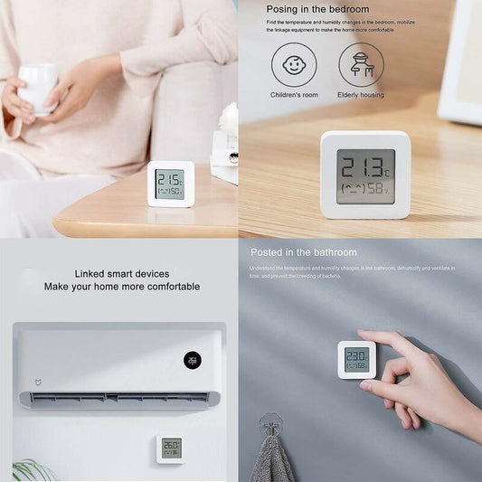 For Xiaomi Mi Hygrometer Digital Thermometer Bluetooth Thermometer Professional Home Indoor Humidity And V1188-MS-227-2739