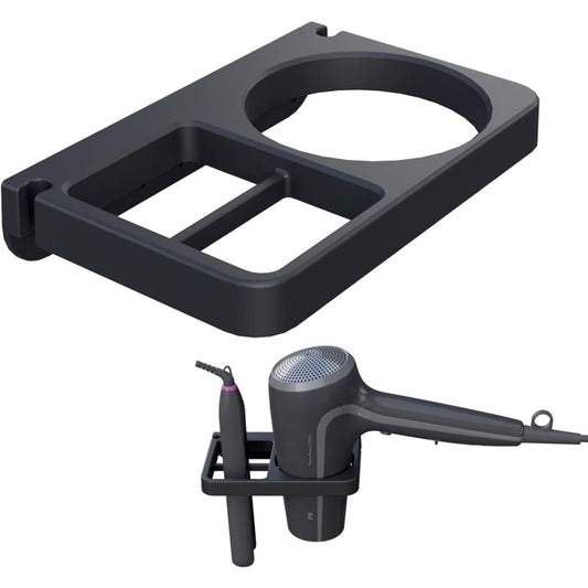 Hair Dryer & Hair Straightener Holders, Universal Wall Mount Organizer Accessories V1188-MS-227-2741