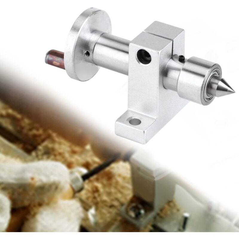 Turning Center ROtating Center Accessory For Lathe Machine Mini Ball Bearing With 2 Wrenches Woodworking V1188-MS-227-2745