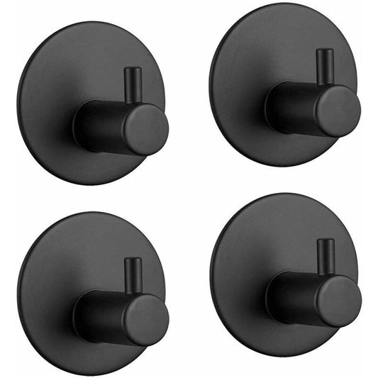 Stainless Steel Bathroom Wall Hooks, Self Adhesive Towel Holder For Kitchen, Living ROom And Office, V1188-MS-227-2750