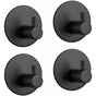 Stainless Steel Bathroom Wall Hooks, Self Adhesive Towel Holder For Kitchen, Living ROom And Office, V1188-MS-227-2750