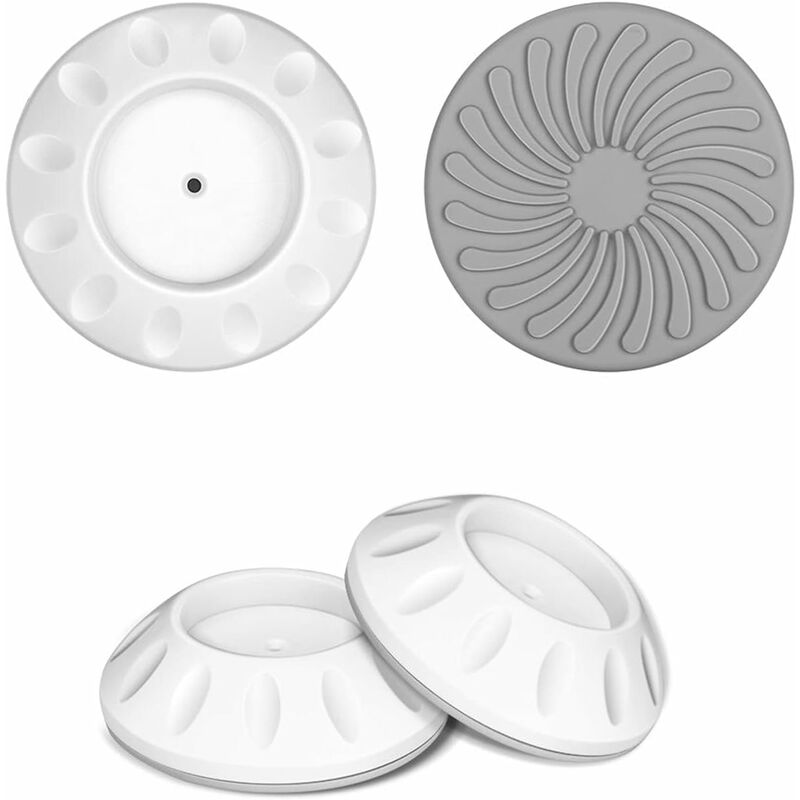 8 pcs Pressure Mounted Baby Proofing Wall Guards, Threaded Spindle ROds, Baby Safety Buffers For Stairs V1188-MS-227-2751