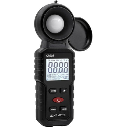 Digital Lux Meter, Light Measurement With 0.1-200,000 Lux, Portable Digital Ambient Light Meter Range Up To V1188-MS-227-2753