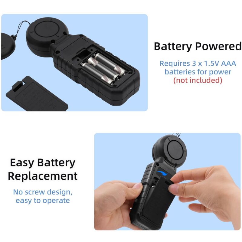 Digital Lux Meter, Light Measurement With 0.1-200,000 Lux, Portable Digital Ambient Light Meter Range Up To V1188-MS-227-2753