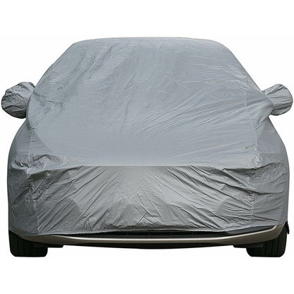 Universal Vehicle Cover, Fully Waterproof, Anti-Scratch, Durable, Lined, Breathable Cotton, Heavy Duty V1188-MS-227-2754