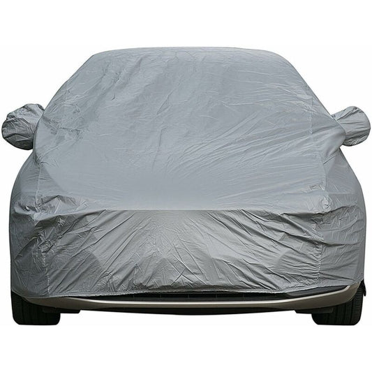Universal Vehicle Cover, Fully Waterproof, Anti-Scratch, Durable, Lined, Breathable Cotton, Heavy Duty V1188-MS-227-2754