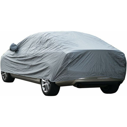 Universal Vehicle Cover, Fully Waterproof, Anti-Scratch, Durable, Lined, Breathable Cotton, Heavy Duty V1188-MS-227-2754