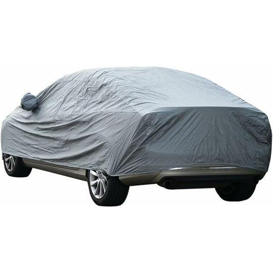Universal Vehicle Cover, Fully Waterproof, Anti-Scratch, Durable, Lined, Breathable Cotton, Heavy Duty V1188-MS-227-2754
