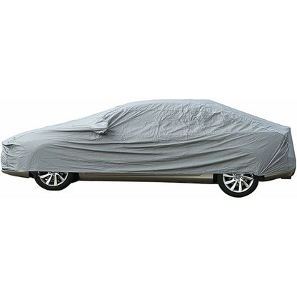 Universal Vehicle Cover, Fully Waterproof, Anti-Scratch, Durable, Lined, Breathable Cotton, Heavy Duty V1188-MS-227-2754
