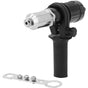 Riveter Adapter, Rivet Gun Adapter Kit For Cordless Electric Drill, Electric Rivet Gun Riveting Tool V1188-MS-227-2762