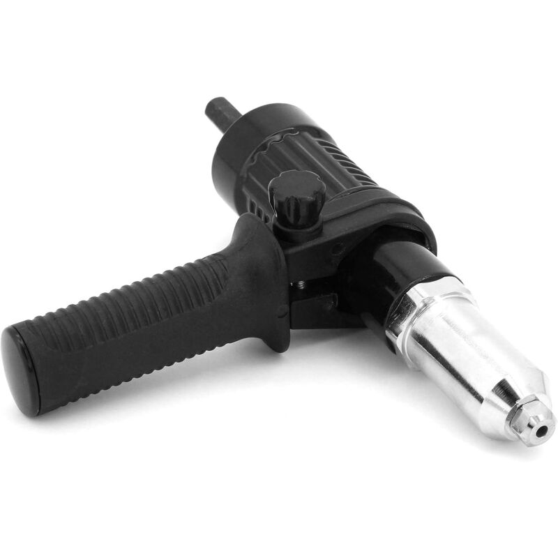 Riveter Adapter, Rivet Gun Adapter Kit For Cordless Electric Drill, Electric Rivet Gun Riveting Tool V1188-MS-227-2762