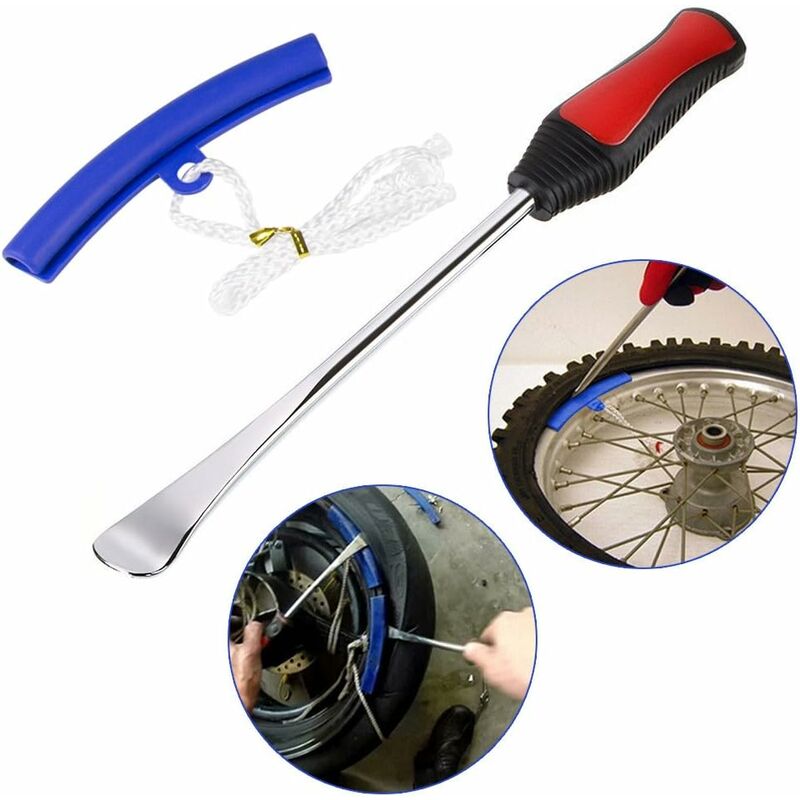 Spoons Tire Lever Tool 3 Spoons Pneumatic Tool Lever With 3 Rim Protectors For Car Motorcycle Accessory V1188-MS-227-2772