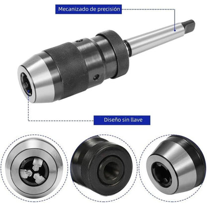 Self-Tightening Drill Chuck Mt2-B16 1-16Mm Mk Taper Chuck For Cnc Lathe Drill V1188-MS-227-2773
