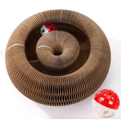 Magic Organ Interactive Scratching Toy - The Ultimate Interactive Mental And Physical Exercise For Indoor Cats V1188-MS-227-2780