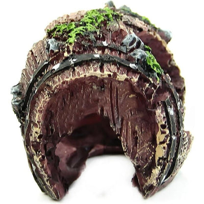 Resin Fish Tank Non-Toxic Ornament Broken Barrel Cave Landscaping Decoration V1188-MS-227-2789