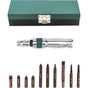 Impact Screwdriver Set, Impact Driver + Adapter + Bits, 12 Pieces, 1/2" V1188-MS-227-2796
