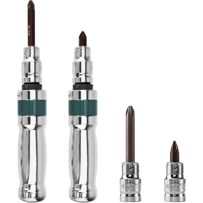 Impact Screwdriver Set, Impact Driver + Adapter + Bits, 12 Pieces, 1/2" V1188-MS-227-2796